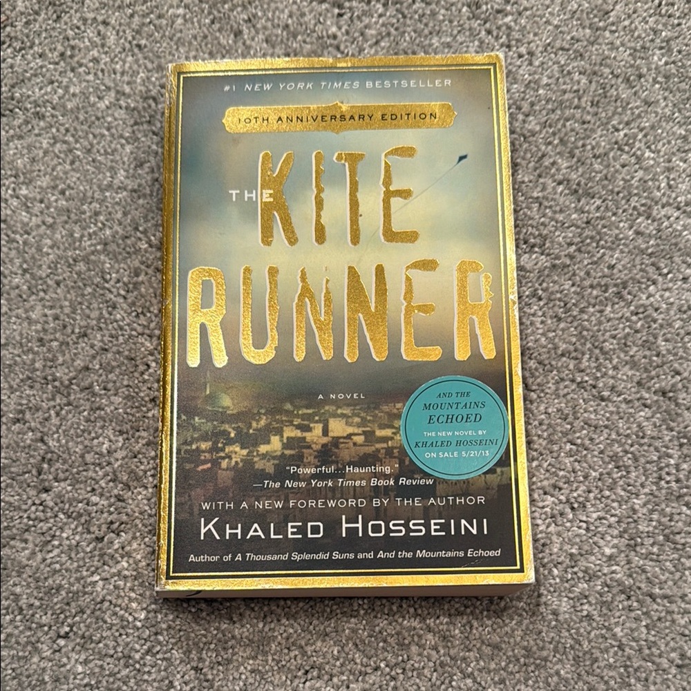 The Kite Runner 10th Anniversary Edition Book by Khaled Hosseini